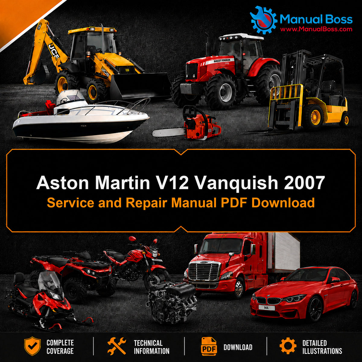 Aston Martin V12 Vanquish 2007 Service and Repair Manual PDF Download