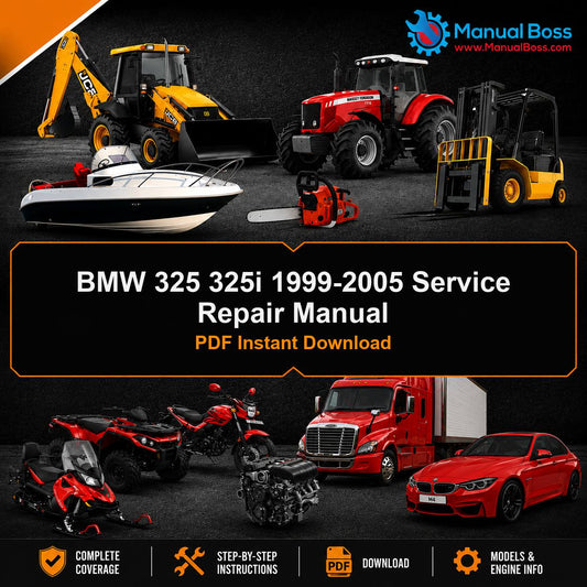 BMW 325 325i 1999-2005 Service Repair Manual PDF Instant Download