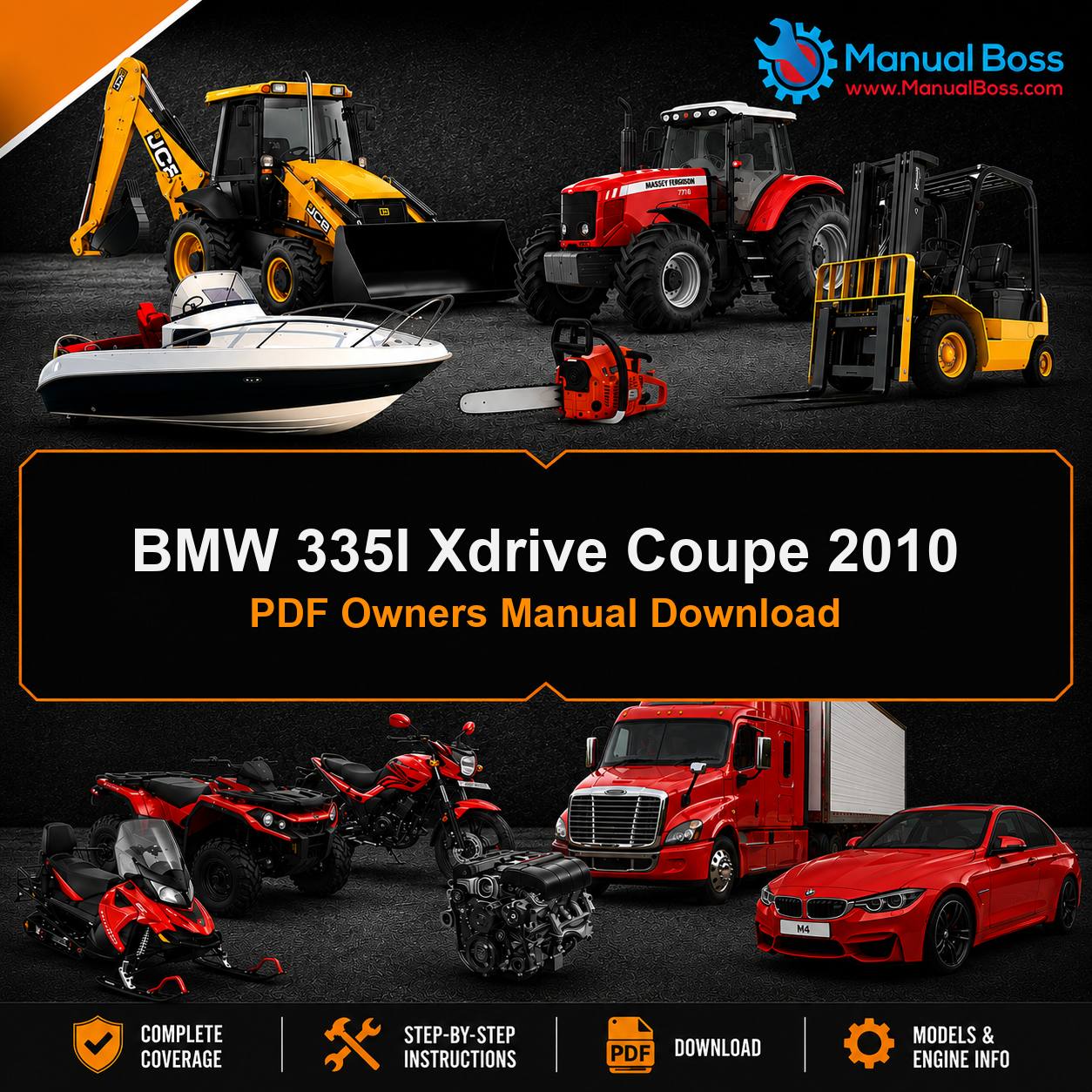 BMW 335I Xdrive Coupe 2010 PDF Owners Manual Download