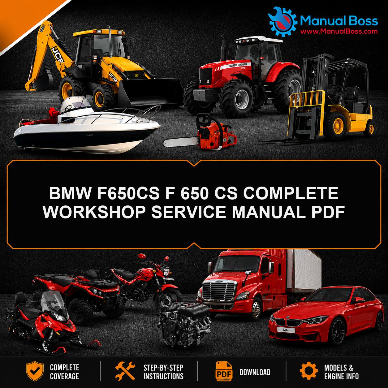 BMW F650CS F 650 CS COMPLETE WORKSHOP SERVICE MANUAL PDF
