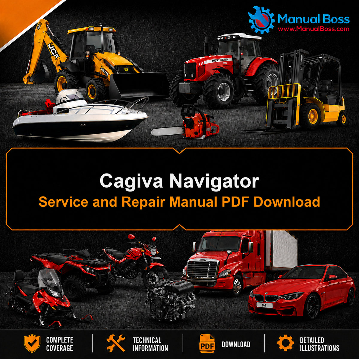 Cagiva Navigator Service and Repair Manual PDF Download
