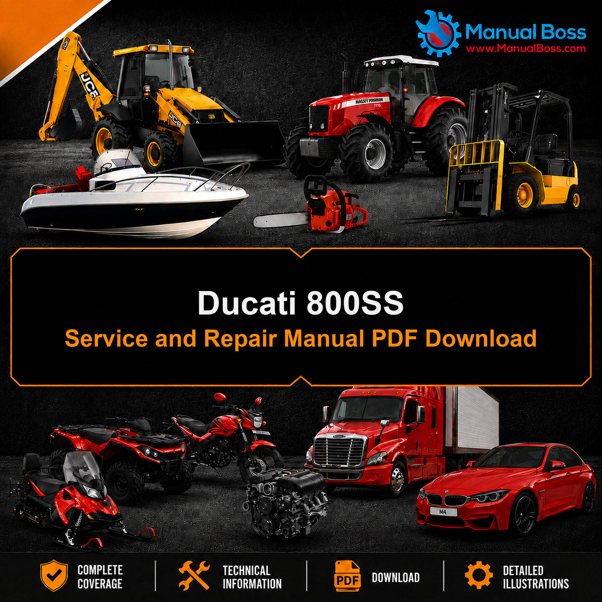 Ducati 800SS Service and Repair Manual PDF Download