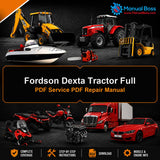 Fordson Dexta Tractor Full PDF Service PDF Repair Manual