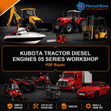 KUBOTA TRACTOR DIESEL ENGINES 05 SERIES WORKSHOP PDF Repair