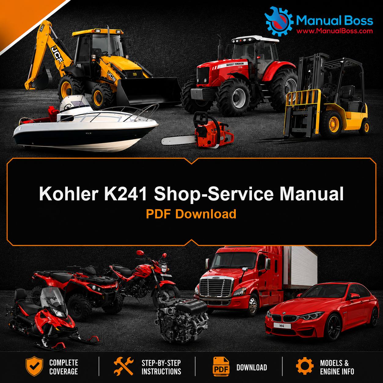 Kohler K241 Shop-Service Manual PDF Download