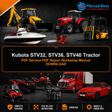 Kubota STV32, STV36, STV40 Tractor PDF Service PDF Repair Workshop Manual DOWNLOAD