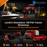 Landini Globalfarm 100 Pdf Tractor Workshop PDF Service PDF Repair Manual Download