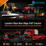 Landini New Rex 60ge Pdf Tractor PDF Service PDF Repair Manual Guide Download