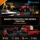 MASSEY FERGUSON 7400 SERIES TRACTOR PDF Repair MANUAL
