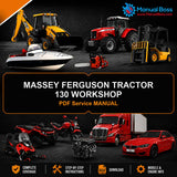 MASSEY FERGUSON TRACTOR 130 WORKSHOP PDF Service MANUAL