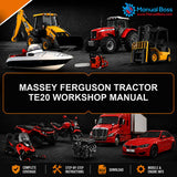 MASSEY FERGUSON TRACTOR TE20 WORKSHOP MANUAL