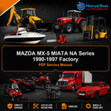 MAZDA MX-5 MIATA NA Series 1990-1997 Factory PDF Service Manual