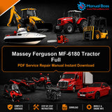 Massey Ferguson MF-6180 Tractor Full PDF Service Repair Manual Instant Download