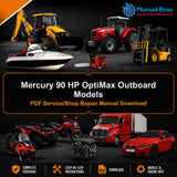 Mercury 90 HP OptiMax Outboard Models PDF Service/Shop Repair Manual Download