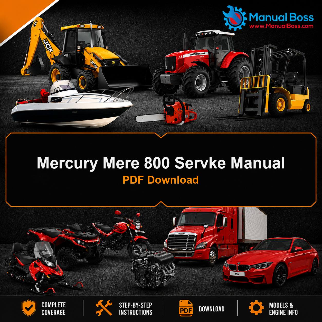 Mercury Mere 800 Servke Manual PDF Download