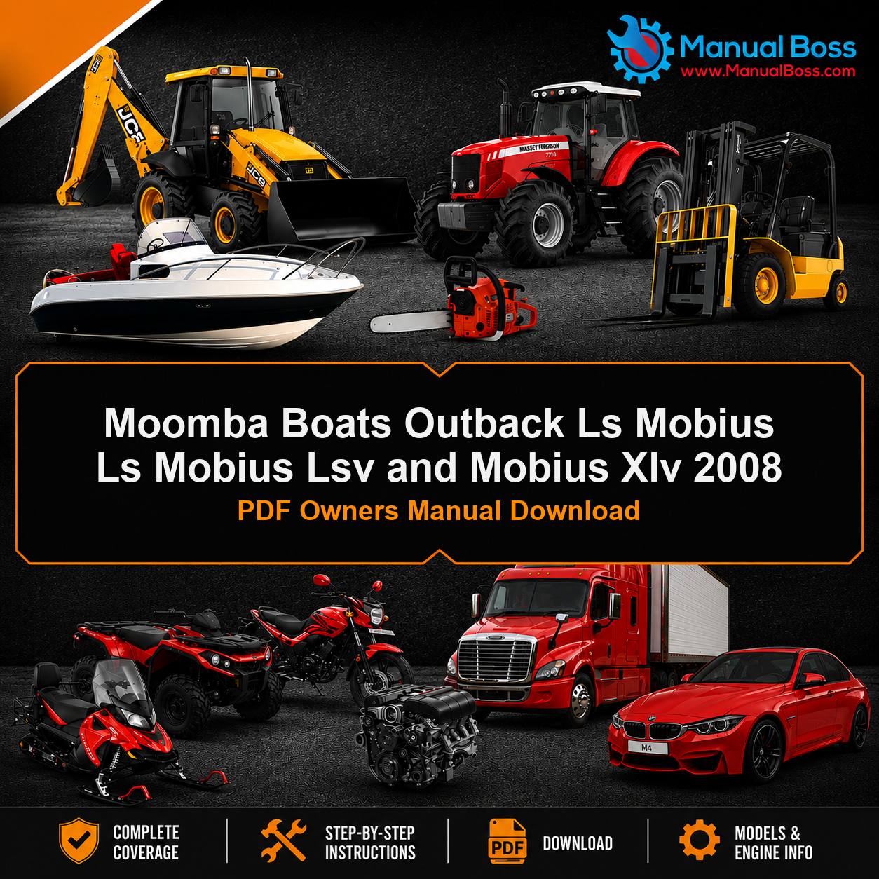 Moomba Boats Outback Ls Mobius Ls Mobius Lsv and Mobius Xlv 2008 PDF Owners Manual Download