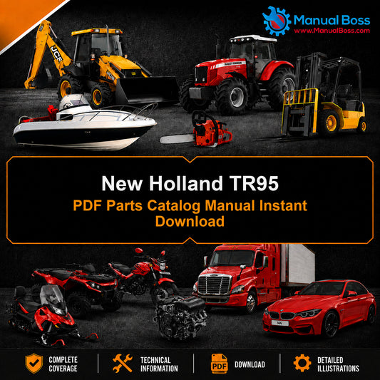 New Holland TR95 PDF Parts Catalog Manual Instant Download