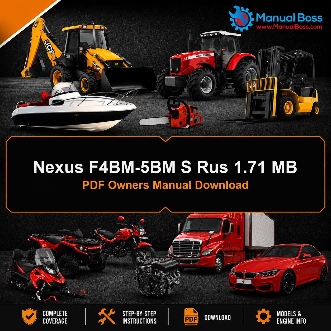 Nexus F4BM-5BM S Rus 1.71 MB PDF Owners Manual Download