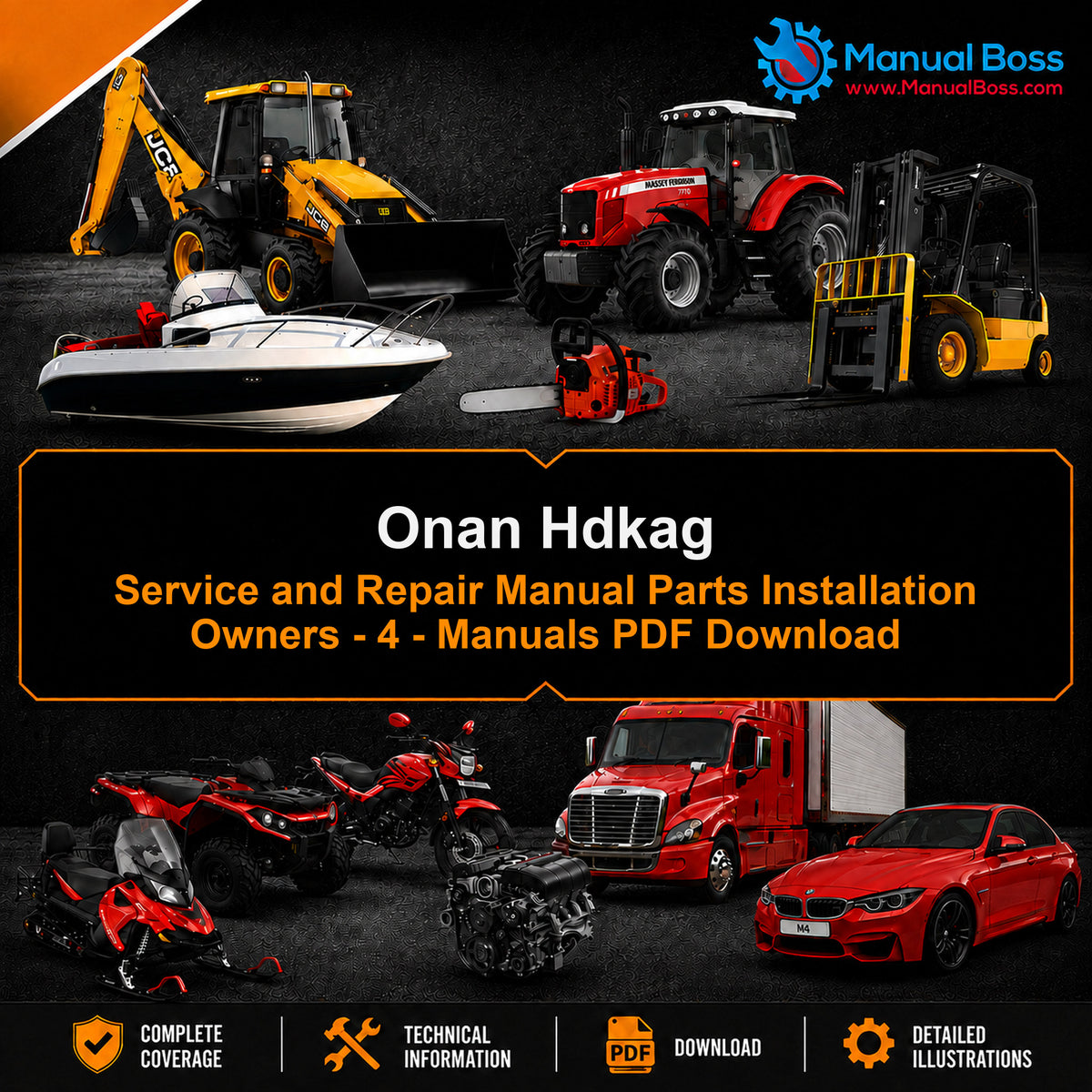 Onan Hdkag Service and Repair Manual Parts Installation Owners - 4 - Manuals PDF Download