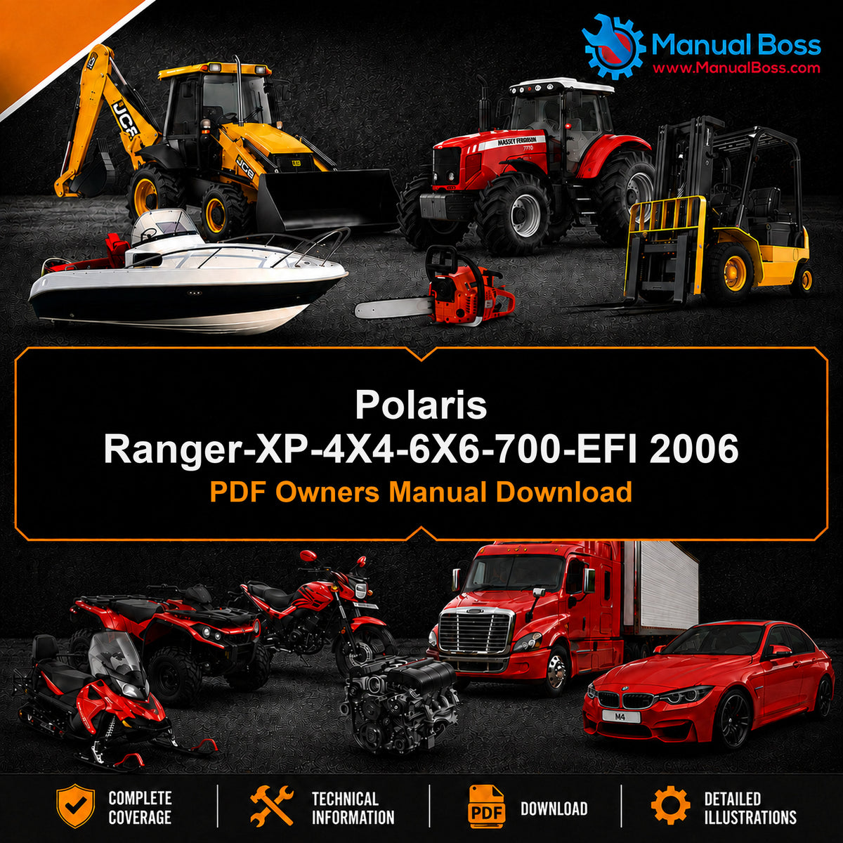 Polaris Ranger-XP-4X4-6X6-700-EFI 2006 PDF Owners Manual Download