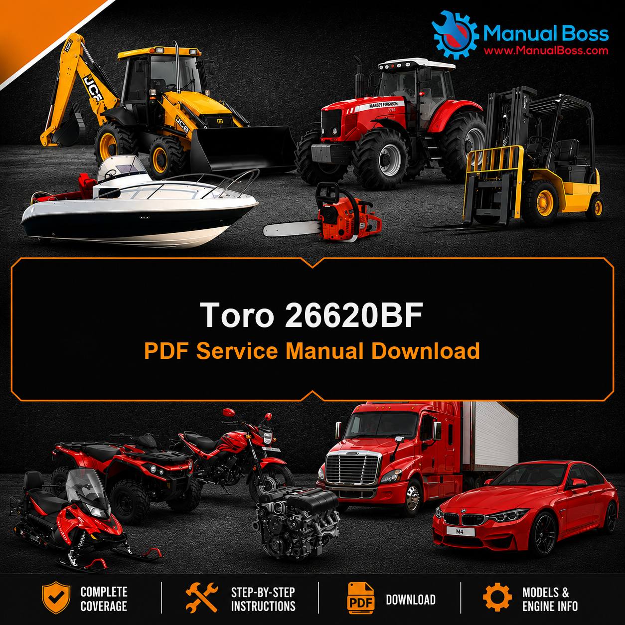 Toro 26620BF PDF Service Manual Download