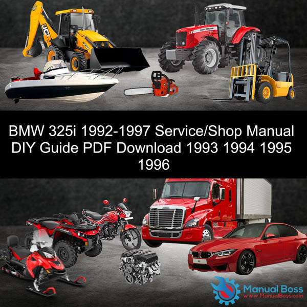 BMW 325i 1992-1997 Service/Shop Manual DIY Guide PDF Download 1993 1994 1995 1996 Default Title