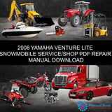 2008 YAMAHA VENTURE LITE SNOWMOBILE SERVICE/SHOP PDF REPAIR MANUAL DOWNLOAD Default Title