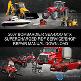 2007 BOMBARDIER SEA-DOO GTX SUPERCHARGED PDF SERVICE/SHOP REPAIR MANUAL DOWNLOAD Default Title