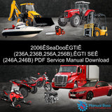 2006ÊSeaDooÊGTIÊ(236A,236B,256A,256B),ÊGTI SEÊ(246A,246B) PDF Service Manual Download Default Title