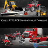 Kymco ZX50 PDF Service Manual Download Default Title