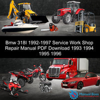 Bmw 318I 1992-1997 Service Work Shop Repair Manual PDF Download 1993 1994 1995 1996 Default Title