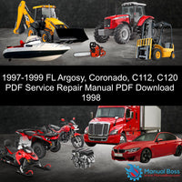 1997-1999 FL Argosy, Coronado, C112, C120 PDF Service Repair Manual PDF Download 1998 Default Title